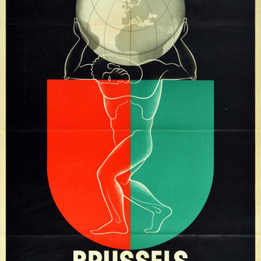 Brussels World Exhibition Atlas 1935 Art Deco