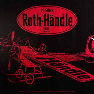 Roth Handle Tobacco Cigarettes Plane Herbert Leupin