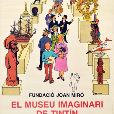 Tintin Imaginary Museum Joan Miro Foundation