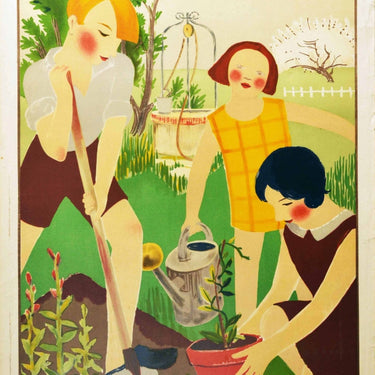 Gardening Art Deco Rochette L'art a l'Ecole