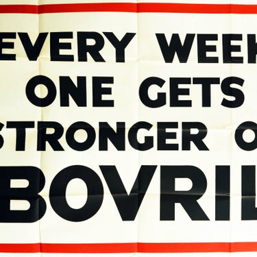 Bovril Beef Hot Drink Every Week One Gets Stronger on Bovril