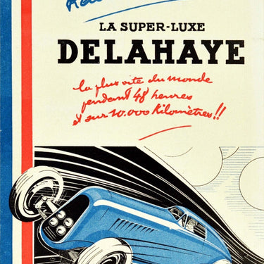 Delahaye World Records Classic Car