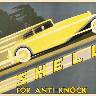 Shell Art Deco Rolls Royce