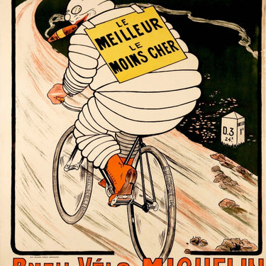 Michelin Tyres Bibendum Cigar Bicycle