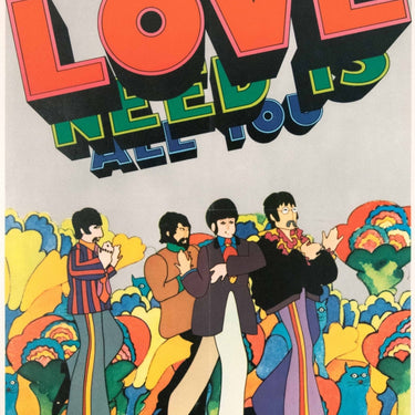 Beatles Yellow Submarine All You Need Is Love Shell