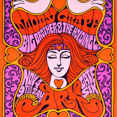 Moby Grape Ark Dance Concert Psychedelic