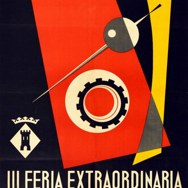 Tortosa Feria Extraordinaria Spain Midcentury Modern