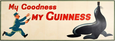 Guinness My Goodness Seal John Gilroy Large