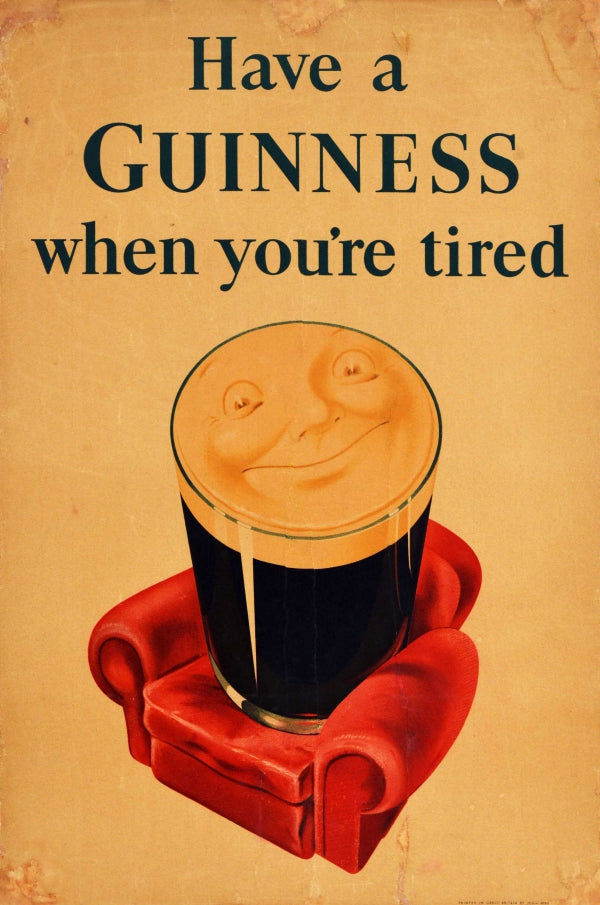Guinness Have a Guinness When Tired Gilroy Armchair – AntikBar