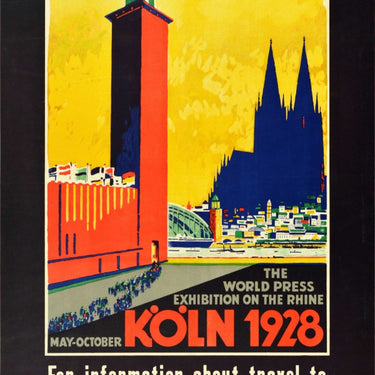 Koln Pressa 1928 World Press Exhibition