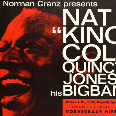 Nat King Cole Quincy Jones Jazz Concert