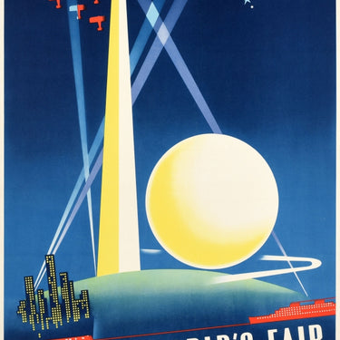 New York World's Fair 1939 Art Deco World Of Tomorrow