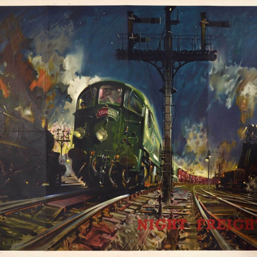 Night Freight Terence Cuneo British Railways