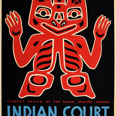 Indian Court Federal Building Exposition 1939