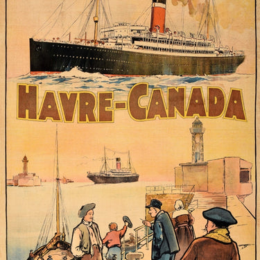 Franco Canadian Allan Shipping Line Havre Canada