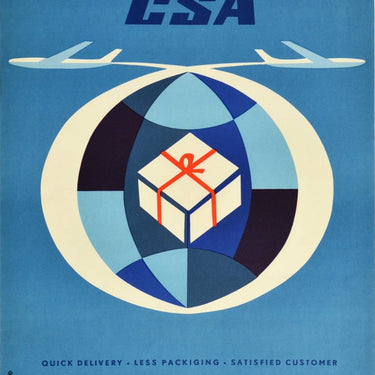 Fly Your Cargo By CSA Midcentury