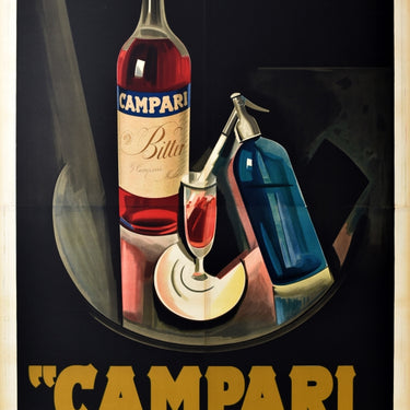 Campari Marcello Nizzoli Art Deco Alcohol