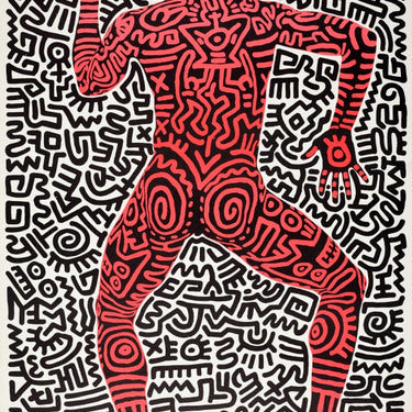 Keith Haring Exhibition Tony Shafrazi Gallery