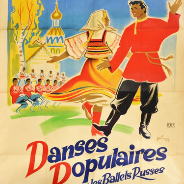 Ballet Russe Folk Dance Galina Oulanova