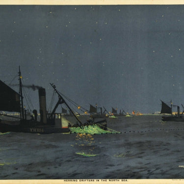 Herring Drifters North Sea Empire Marketing Board