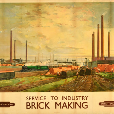 Service To Industry Brick Making British Railways