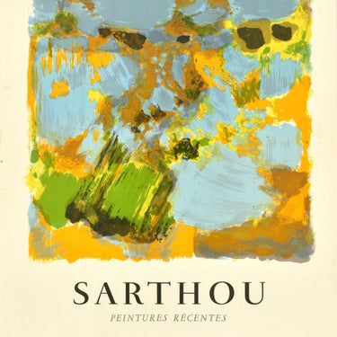 Sarthou 1962 Galerie Marcel Guiot