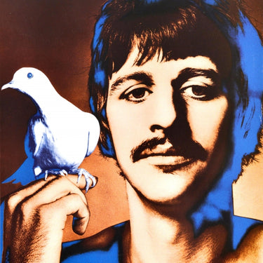 Beatles Ringo Starr Peace Dove Avedon