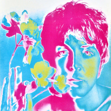 Beatles Paul McCartney Flower Avedon