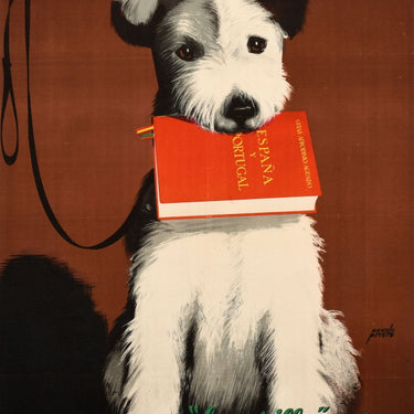 Travel Guide Books Terrier Dog