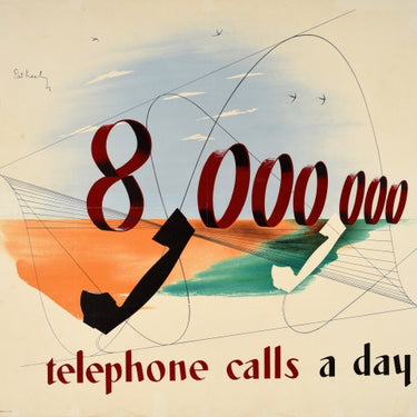 GPO 8 Million Telephone Calls Modernism Pat Keely