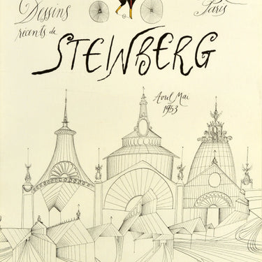 Saul Steinberg Dessins Recents Galerie Maeght