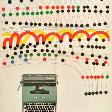 Olivetti Lettera 22 Typewriter Giovanni Pintori