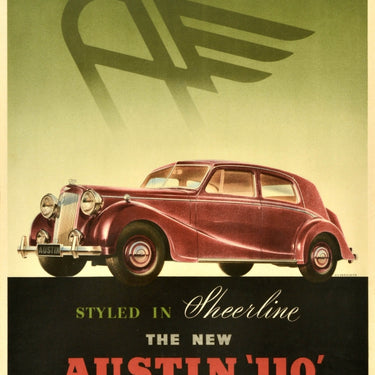 Austin 110 Sheerline Six Cylinder Car