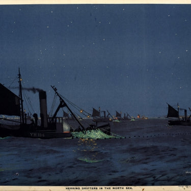 Herring Drifters North Sea Empire Marketing Board