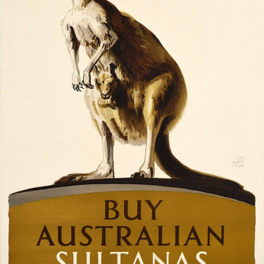 EMB Australian Sultanas Empire Marketing Board Kangaroo