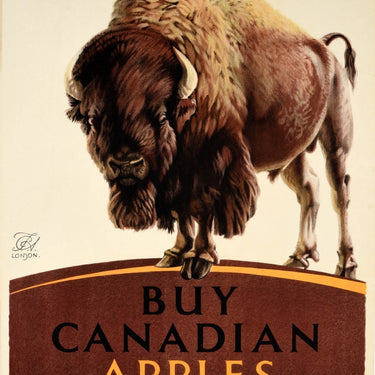 EMB Canadian Apples Empire Marketing Board Bison