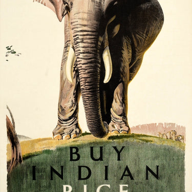 EMB Indian Rice Empire Marketing Board Elephant