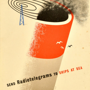 Send Radiotelegrams To Ships At Sea GPO