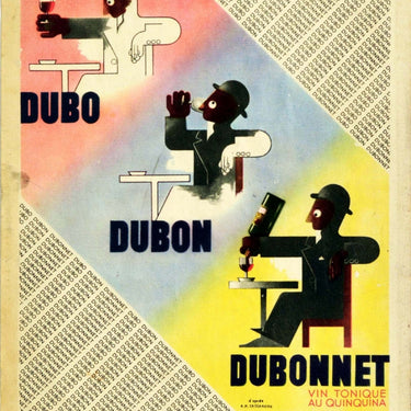 Dubonnet Alcohol Drink Cassandre Art Deco