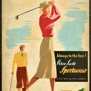 Peter Scott Sportswear Golf To The Fore