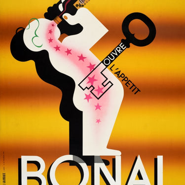 Bonal Aperitif Drink Cassandre Art Deco