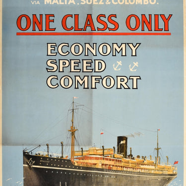 P&O Australia Economy Speed Comfort