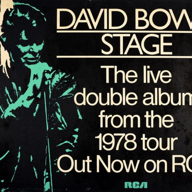 David Bowie Stage Live Double Album