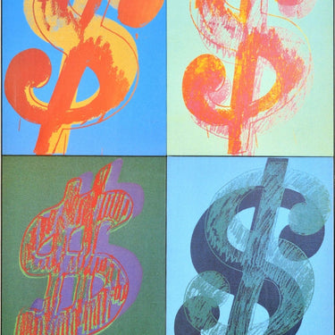 Andy Warhol Dollar Pop Art Galerie Isy Brachot