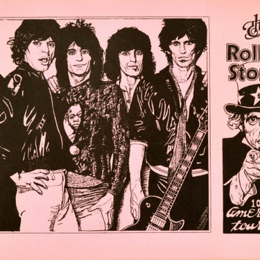 Rolling Stones The American Tour 1981 Blue Angel