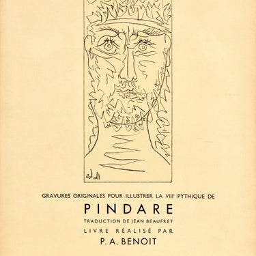 Picasso Pindare Engravings Cardinal