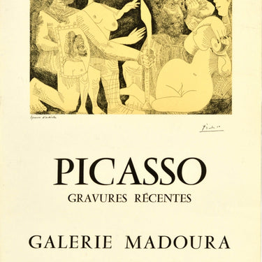 Picasso Recent Engravings Madoura