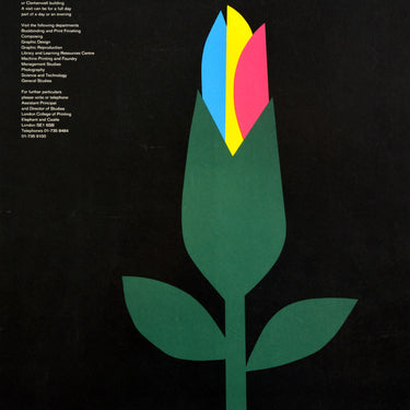 Tulip Flower London College Of Printing Eckersley