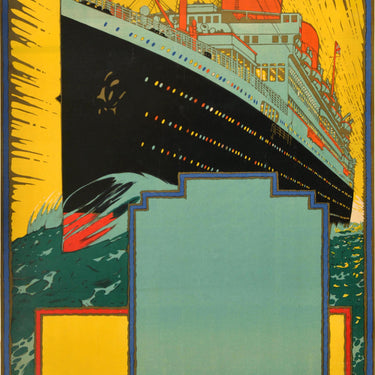 Royal Mail Line Art Deco Kenneth Shoesmith