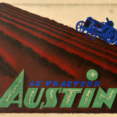 Le Tracteur Austin Tractor Charles Loupot